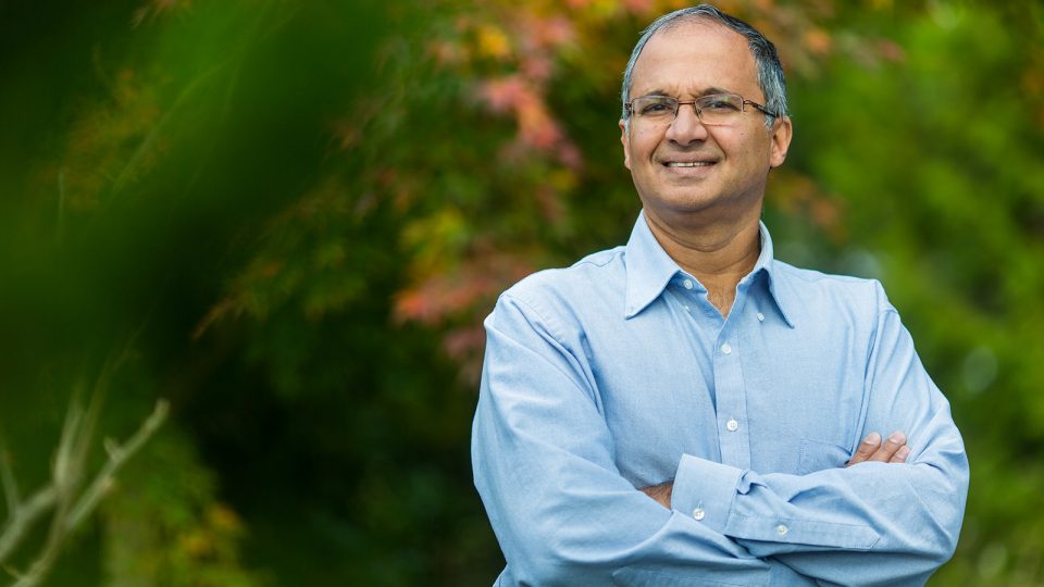 A portrait of Arul Menezes - Founder of Microsoft Translator.