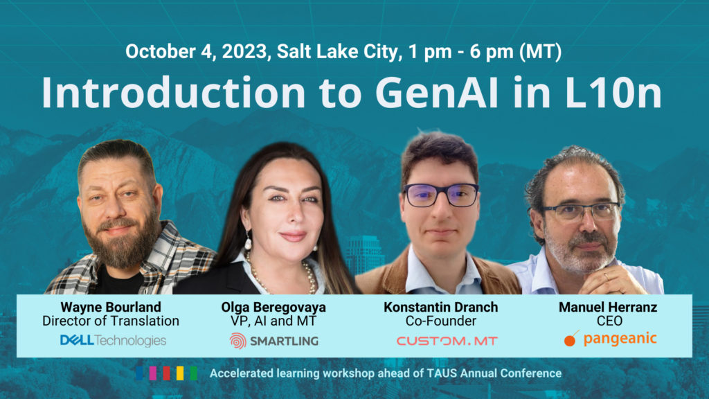 Introduction to GenAI in localization Custom.MT