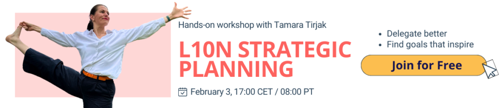 Banner about Hands-on workshop with Tamara Tirjak: Localization strategic planning
