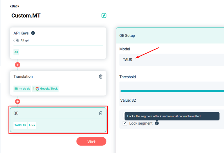 Custom.MT Console QE dashboard