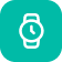 green watch icon