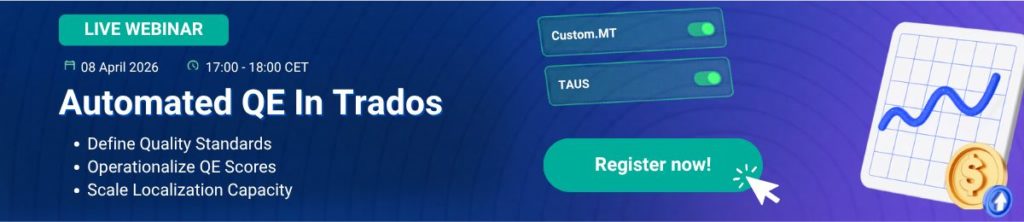 TAUS MTQE: Webinar