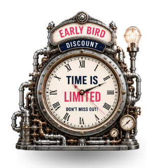 Clock | Early Bird discount